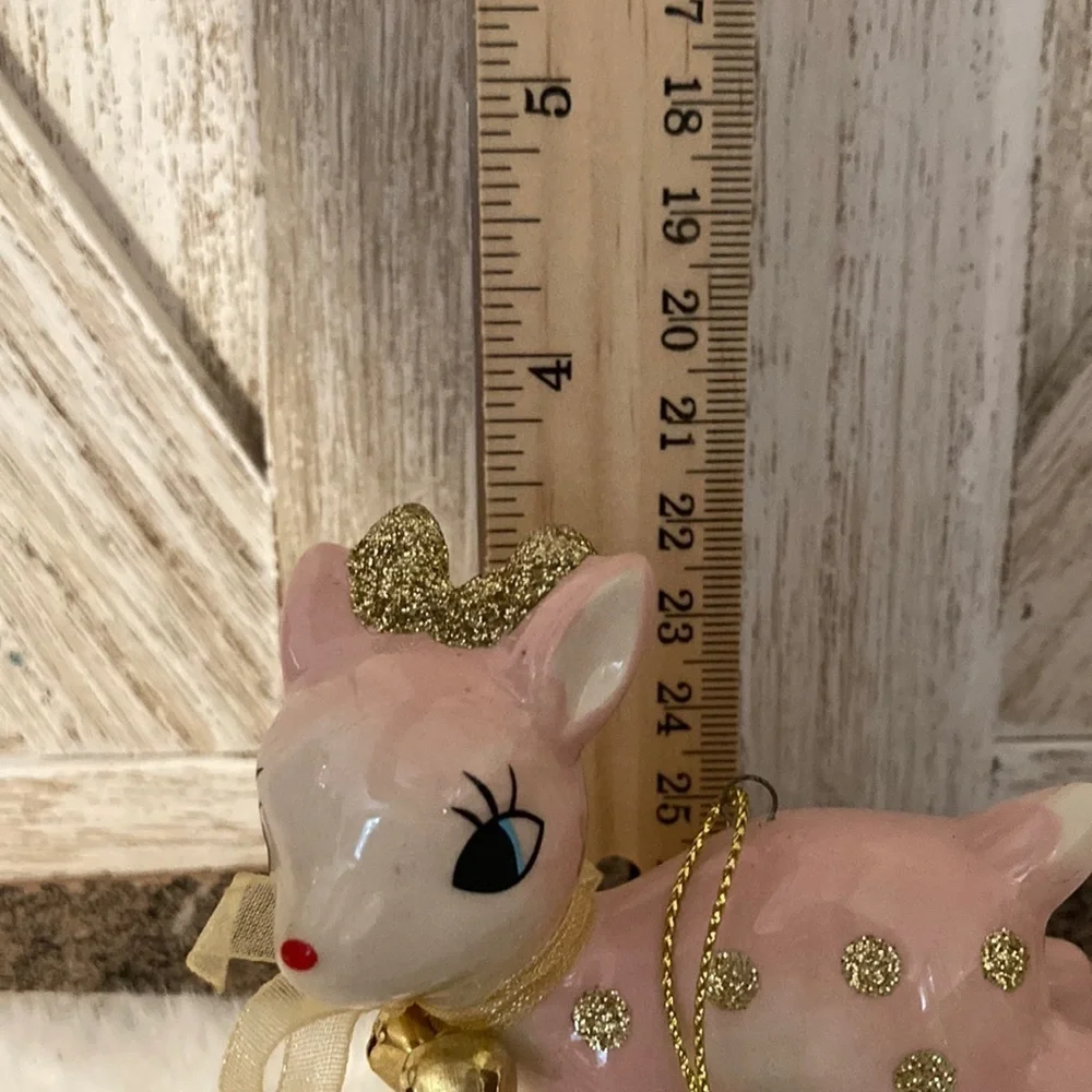 Target 2022 Wondershop Ceramic Deer Ornament
